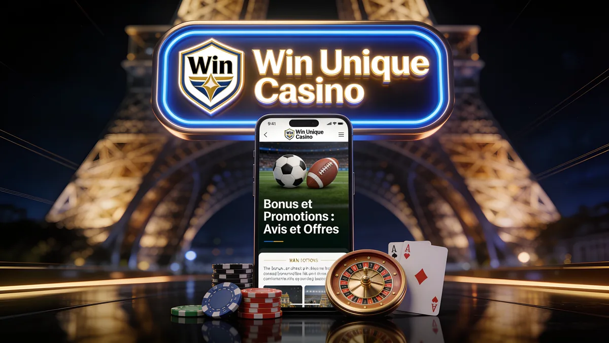 Bonus et Promotions : Avis et Offres : guide win unique casino pour les joueurs en France